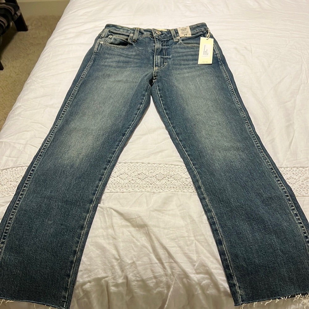 Amo Chloe crop jeans size 28 bnwt in Kismet.